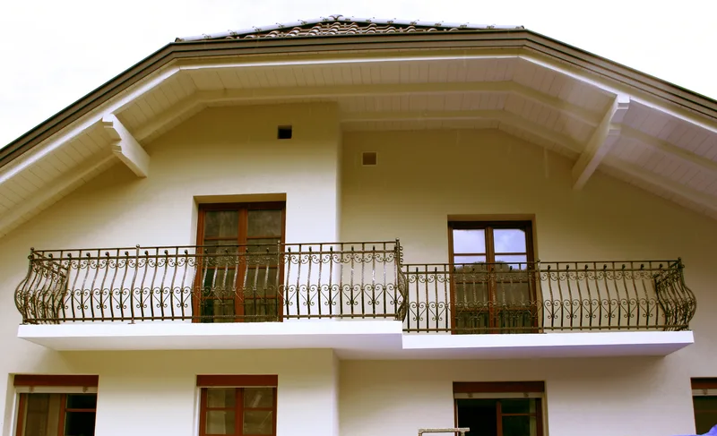 Kovana balkonska ograja Par