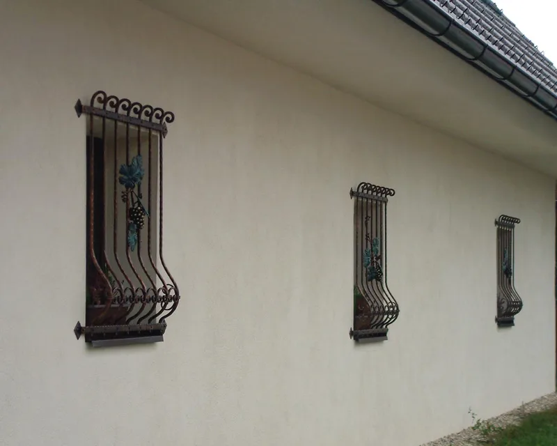 Kovana okenska mreža, Ljubljana