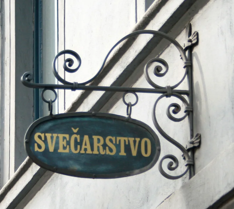 Kovan izvesek Svečarstvo